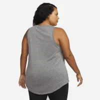 Nike Dri-FIT жіноча Tank (великі розміри) колір чорний