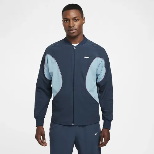 NikeCourt Advantage чоловічі Dri-FIT Tennis Куртка блакитний