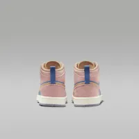 Nike Jordan 1 Mid Sneaker School Little детские Кроссовки синий