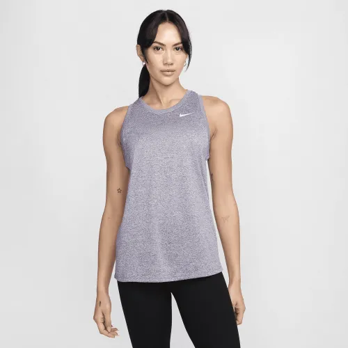 Nike Dri-FIT жіноча тренувальні Tank колір фіолетовий