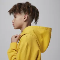 Nike Jordan Flight Fleece Big дитячі Pullover Толстовка з капюшоном Yellow