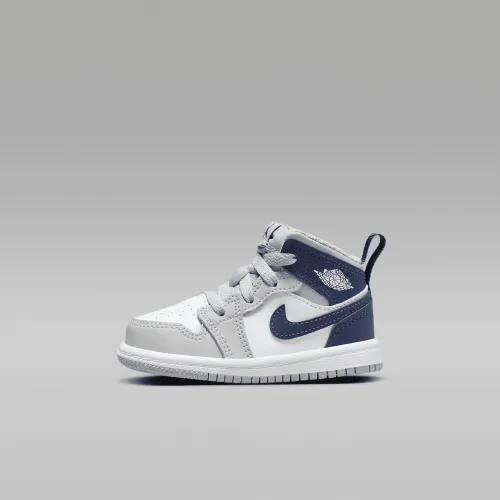 Nike Jordan 1 Mid Baby/Toddler Кросівки колір білий