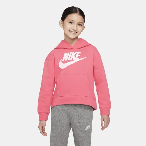 Nike Sportswear Club Fleece Little дитячі Pullover Толстовка з капюшоном Pink