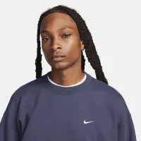 Nike Solo Swoosh мужские Fleece Crew синий
