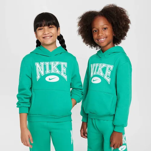 Nike Game Day Essentials Little детские Pullover Толстовка с капюшоном цвет зеленый
