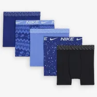 Nike Dri-FIT Big дитячі Holiday Poly труси (5-Pack) блакитний