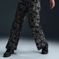 Nike Sportswear Windrunner женская UV Protection Mid-Rise Woven Printed Pants цвет черный