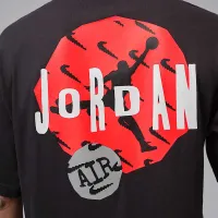 Nike Jordan мужские Graphic футболка цвет черный