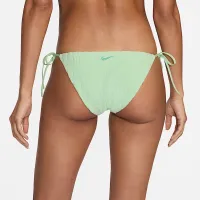 Nike Swim Retro Flow женская String Bikini Bottom цвет зеленый