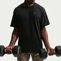 Nike чоловічі N.A.C. футболка колір чорний