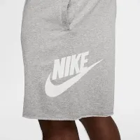 Nike Club чоловічі French Terry Alumni шорти колір сірий