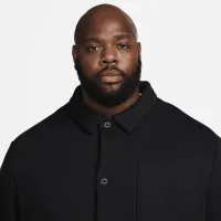 Nike Sportswear Tech Fleece Reimagined мужские оверсайз Shacket цвет черный