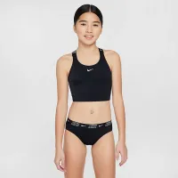 Nike Swim Big дитячі (Girls') Crossback Midkini комплект колір чорний