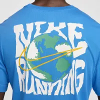 Nike мужские Dri-FIT Running футболка синий