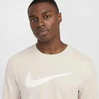 Nike Sportswear чоловічі Long-Sleeve футболка колір коричневий