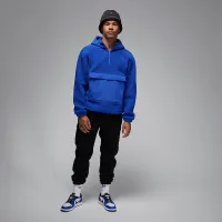 Nike Jordan Flight чоловічі High-Pile Fleece Pullover Толстовка з капюшоном блакитний