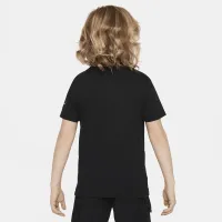 Nike Little дитячі Palm Tree Hoop JDI футболка колір чорний