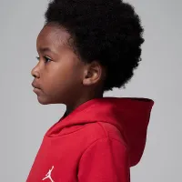 Nike Jordan MJ Brooklyn Fleece Toddler 2-Piece Pullover Толстовка с капюшоном набор цвет красный