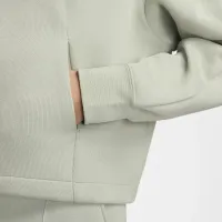 Nike Sportswear Tech Fleece женская оверсайз Толстовка с капюшоном цвет зеленый