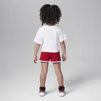 Nike Jordan Jumpman Twinkle Toddler French Terry шорти комплект колір червоний
