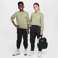 Nike Sportswear Club Fleece Big детские свитшот цвет зеленый