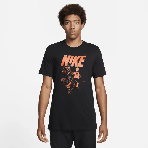 Nike чоловічі Dri-FIT Soccer футболка колір чорний