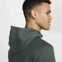 Nike Sportswear Tech Fleece мужские Pullover Толстовка с капюшоном цвет зеленый
