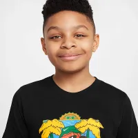 Nike Sportswear Big детские футболка цвет черный