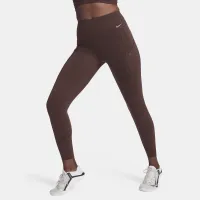 Nike Go женская Therma-FIT С высокой Талией 7/8 лосины с карманамицвет коричневый
