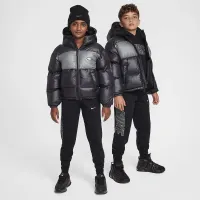 Nike Sportswear Heavyweight Synthetic Fill EasyOn Big дитячі Therma-FIT Repel Loose Hooded Куртка колір чорний