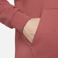 Nike Jordan Flight Fleece мужские Pullover Толстовка с капюшоном цвет красный