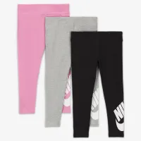 Nike Club Little дитячі лосіни (3 пари) колір чорний