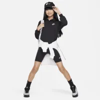 Nike Sportswear Club Fleece Big дитячі (Girls') Polo Top колір чорний