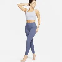Nike Zenvy жіноча Gentle-Support З високою талією Full-Length лосіни блакитний