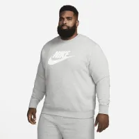 Nike Sportswear Club Fleece чоловічі Graphic Crew колір сірий