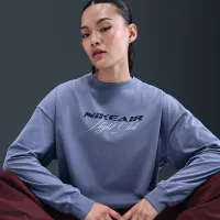 Nike Sportswear жіноча оверсайз Long-Sleeve футболка блакитний
