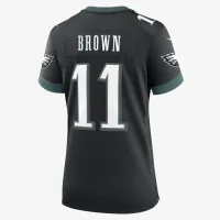 A.J. цвет коричневый Philadelphia Eagles Women’s Nike NFL Game Jersey цвет черный