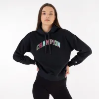 Кофта/футболка Champion Embroideцвет красный Bookstore Logo Толстовка с капюшоном 114962-BS554 - Синяя