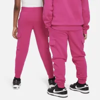 Nike Sportswear Club Fleece Big детские Cargo Pants Pink