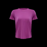 Nike One Classic жіноча Dri-FIT Short-Sleeve Top колір фіолетовий