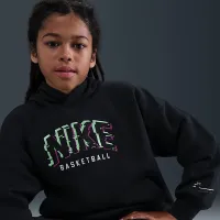 Nike Culture of баскетбольные Big детские Pullover Fleece Толстовка с капюшоном цвет черный