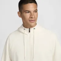 Nike Primary Fleece мужские Dri-FIT UV Full-Zip Performance Толстовка с капюшоном цвет коричневый