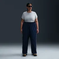 Nike Sportswear Chill Knit жіноча Cropped футболка (великі розміри) колір сірий