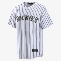 Nolan Jones Colorado Rockies мужские Nike MLB Replica Jersey цвет белый