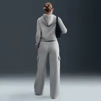 Nike Sportswear Phoenix Fleece жіноча Cargo Sweatpants колір сірий