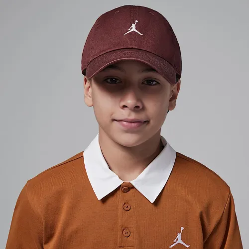Nike Jordan Club Unstructuцвет красный Curved-Bill Hat цвет коричневый