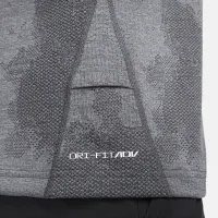 Nike Dri-FIT ADV A.P.S. чоловічі Engineered Short-Sleeve Fitness Top колір сірий