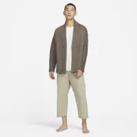 Nike Yoga чоловічі Fleece Top колір коричневий