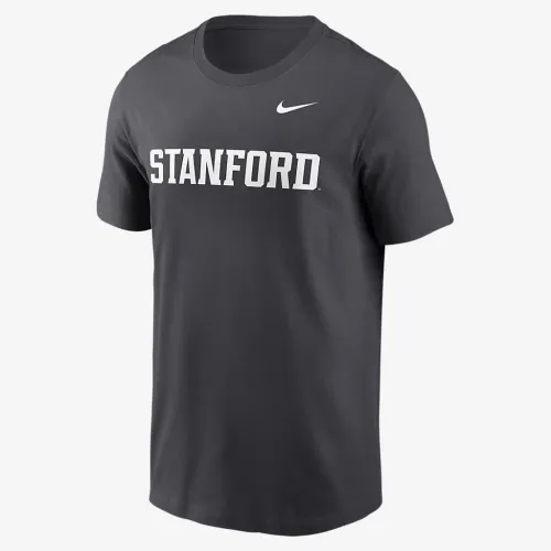 Stanford Cardinal Primetime Wordmark чоловічі Nike College футболка колір сірий