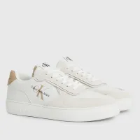 Кросівки Calvin Klein Casual Cupsole Irregular Lines YM0YM00606-0LA - біло-бежеві